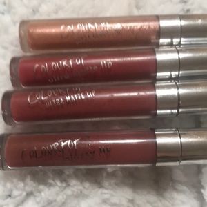 🦄🦄2/25 Coloupop lip bundle, Rose and Gold